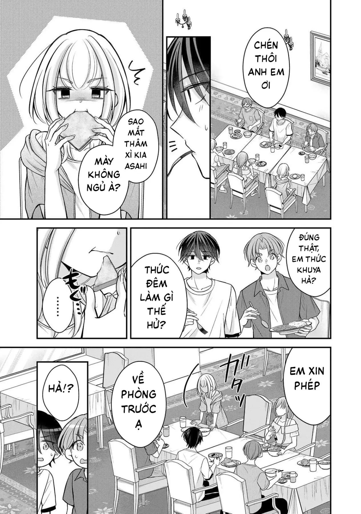 Tôi muốn dạy cho Asahi biết thế nào là lễ độ Chapter  19 - 8