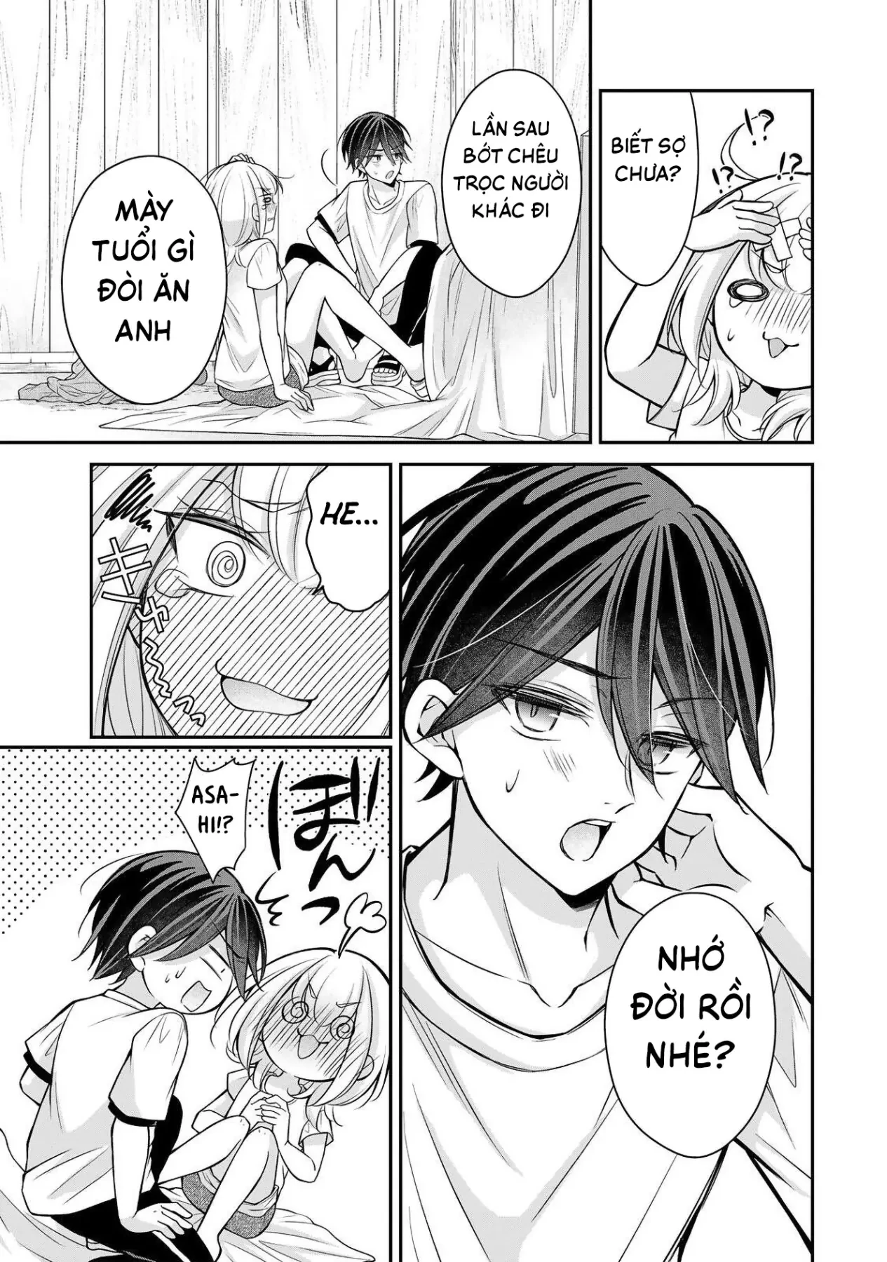 Tôi muốn dạy cho Asahi biết thế nào là lễ độ Chapter  21 - 16