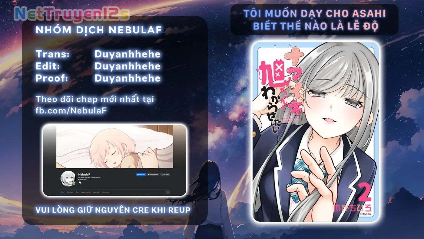 Tôi muốn dạy cho Asahi biết thế nào là lễ độ Chapter  25 - 1