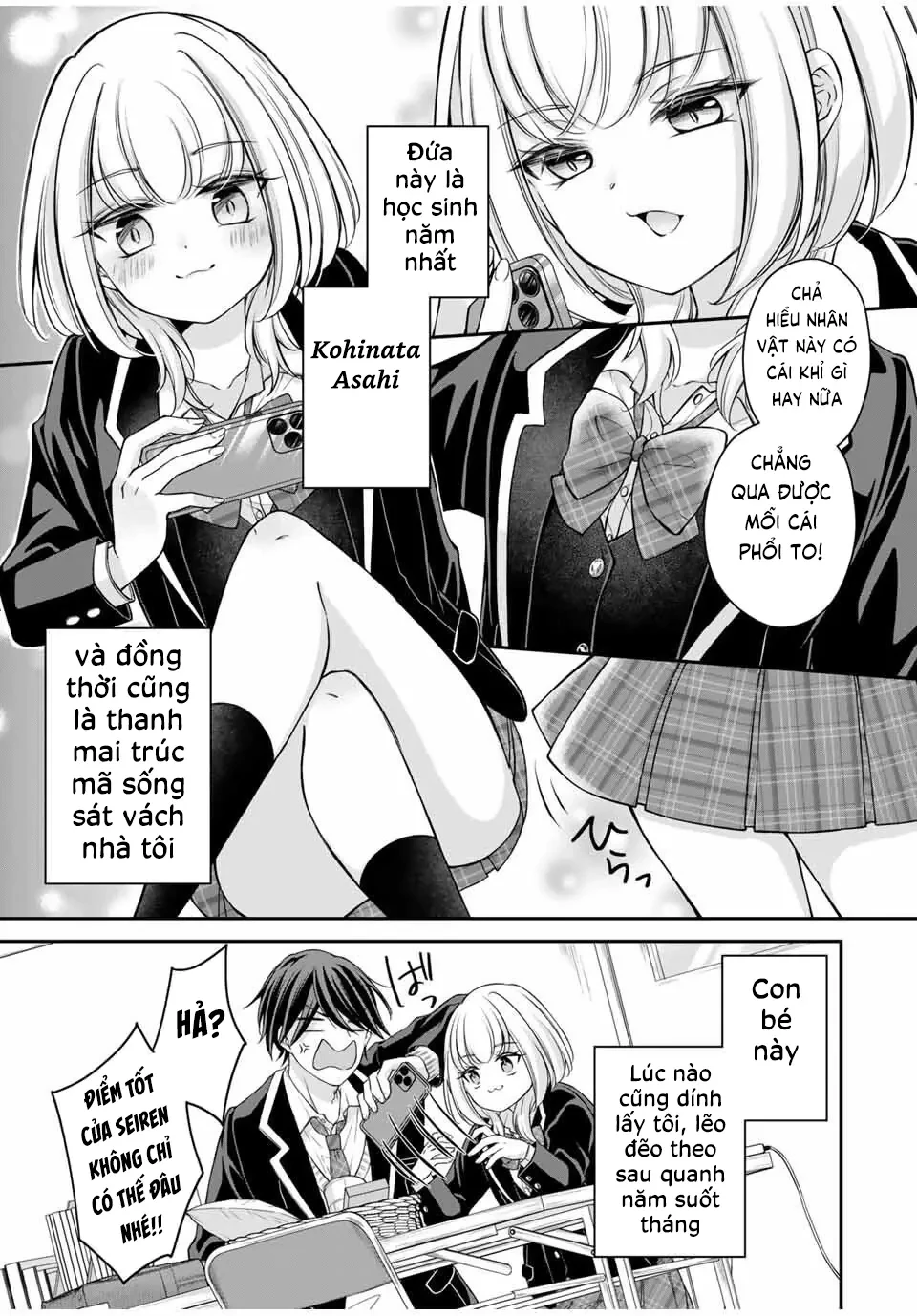 Tôi muốn dạy cho Asahi biết thế nào là lễ độ Chapter 1 - 8