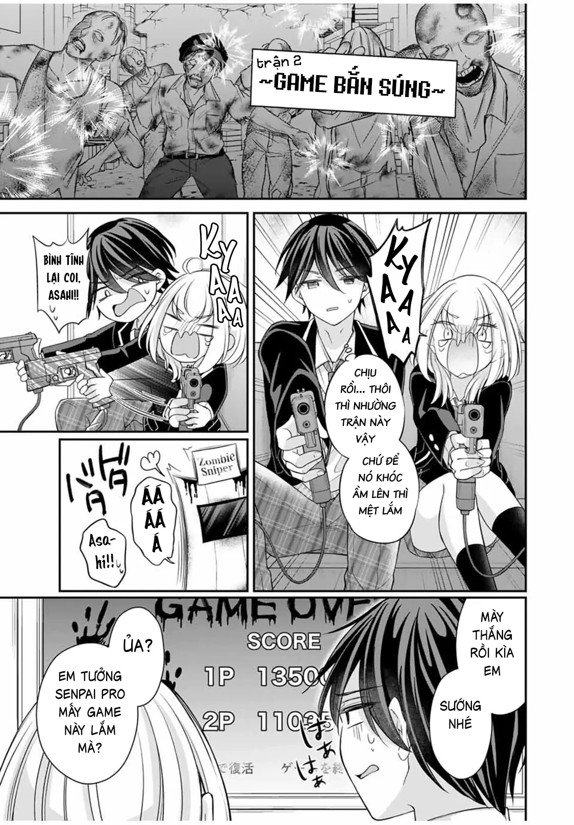 Tôi muốn dạy cho Asahi biết thế nào là lễ độ Chapter 4 - 6