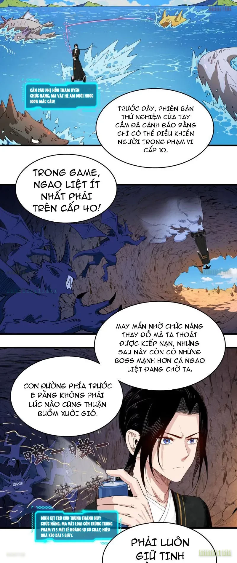 Xuyên Không Thành Ma Tôn Pháo Hôi? Nhưng Ta Là Streamer Công Lược Chapter 16 - 21