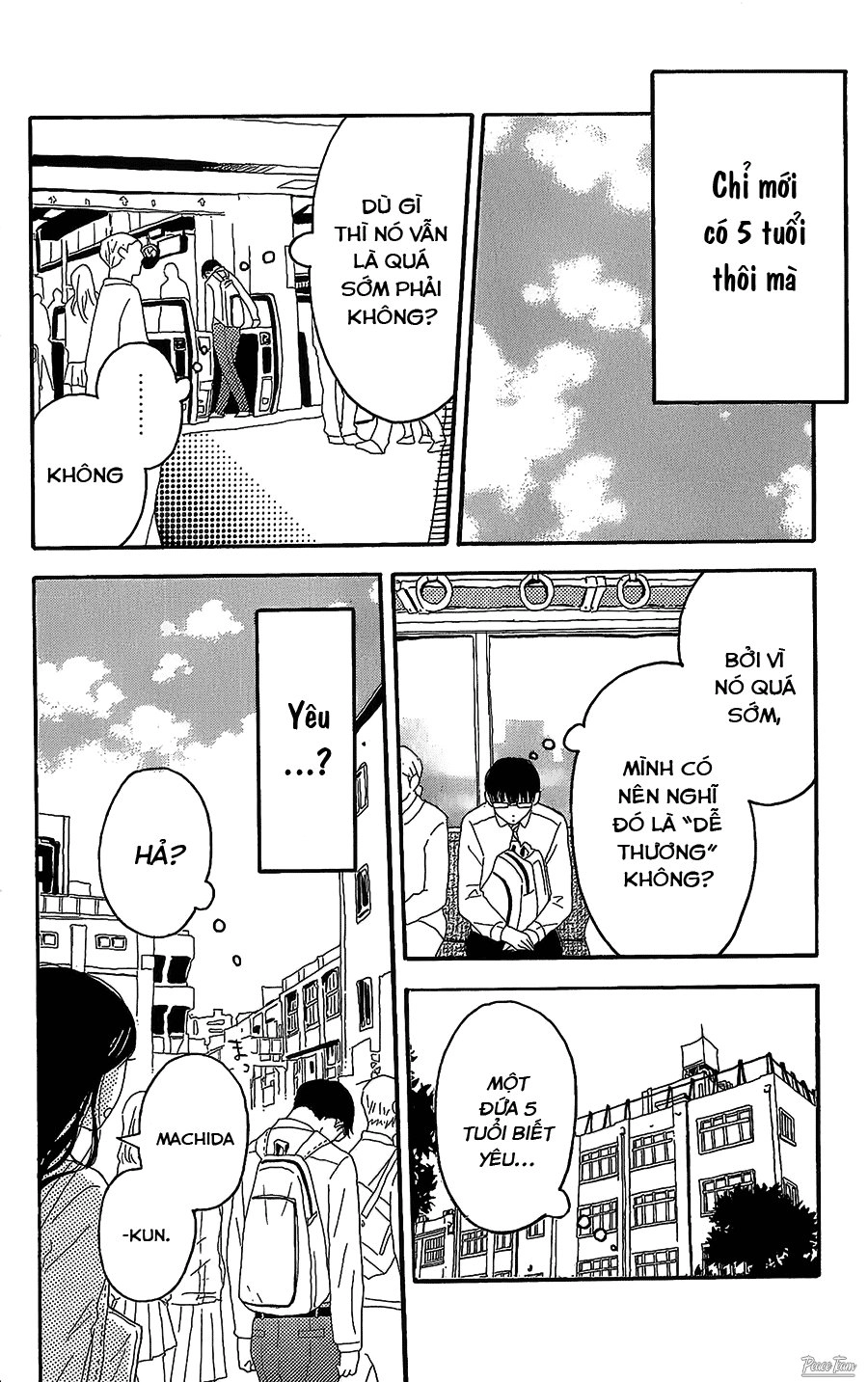 Machida-Kun No Sekai Chapter 3 - 5