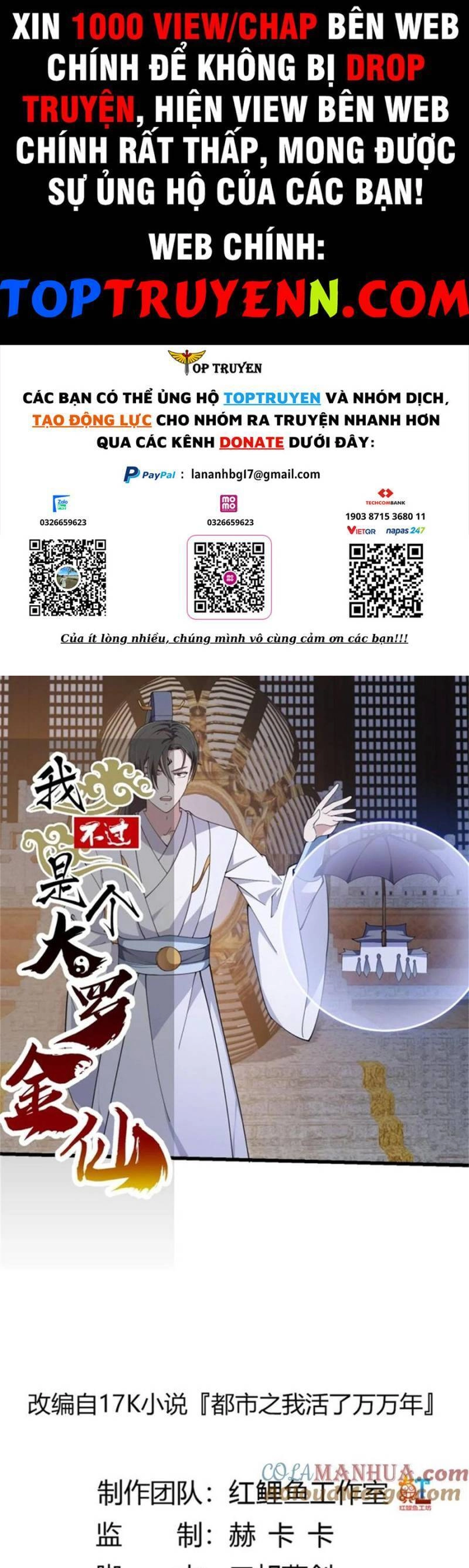 Ta Chẳng Qua Là Một Đại La Kim Tiên Chapter 350 - 1