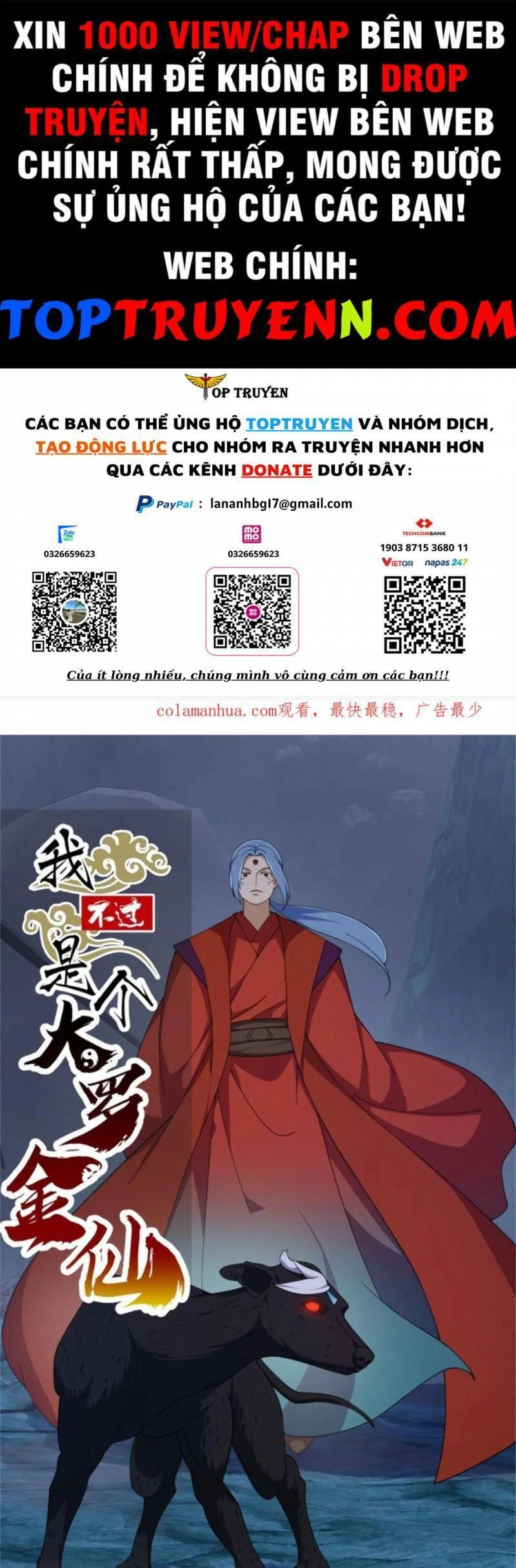 Ta Chẳng Qua Là Một Đại La Kim Tiên Chapter 353 - 1