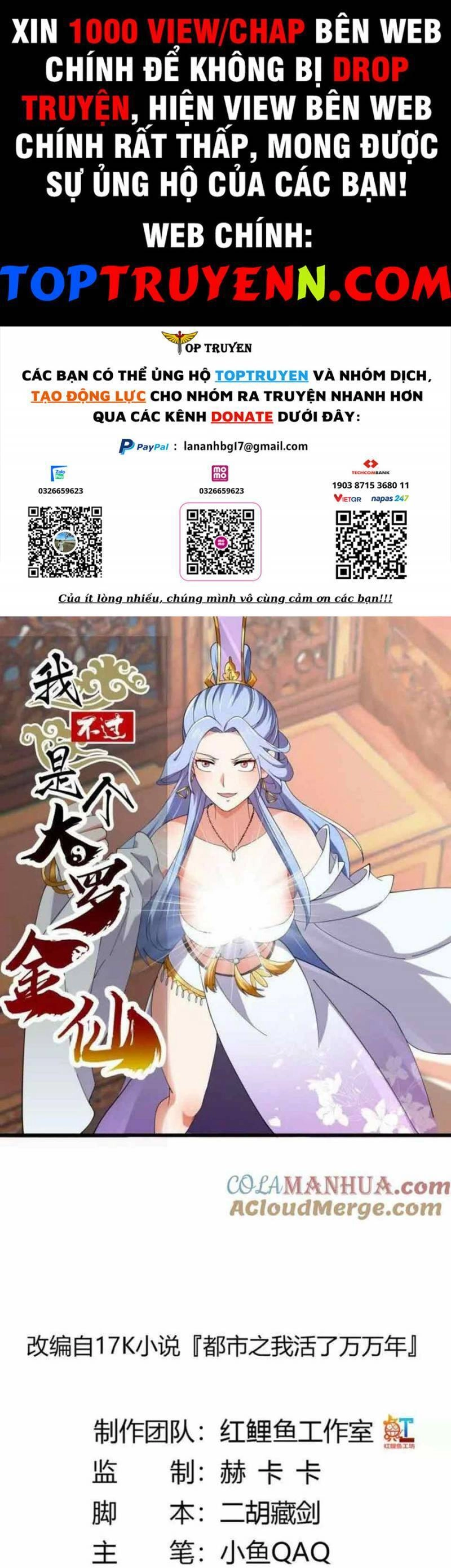 Ta Chẳng Qua Là Một Đại La Kim Tiên Chapter 361 - 1