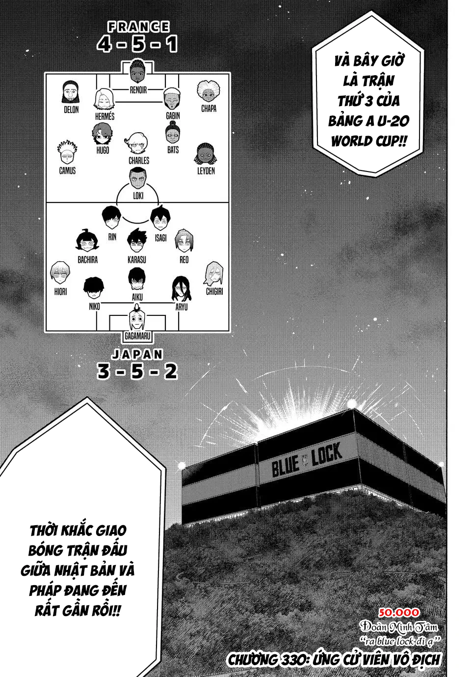 Blue Lock Chapter 330 - 3