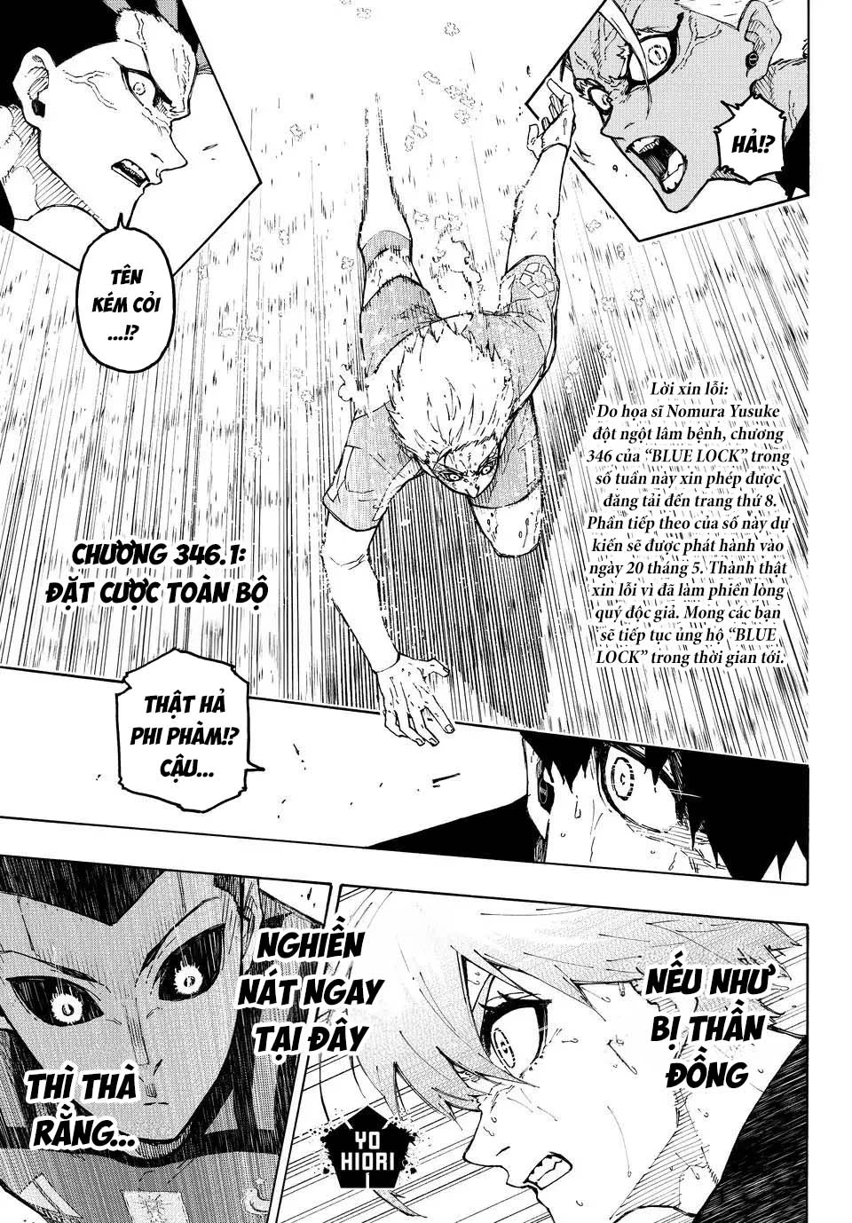 Blue Lock Chapter 346.1 - 1