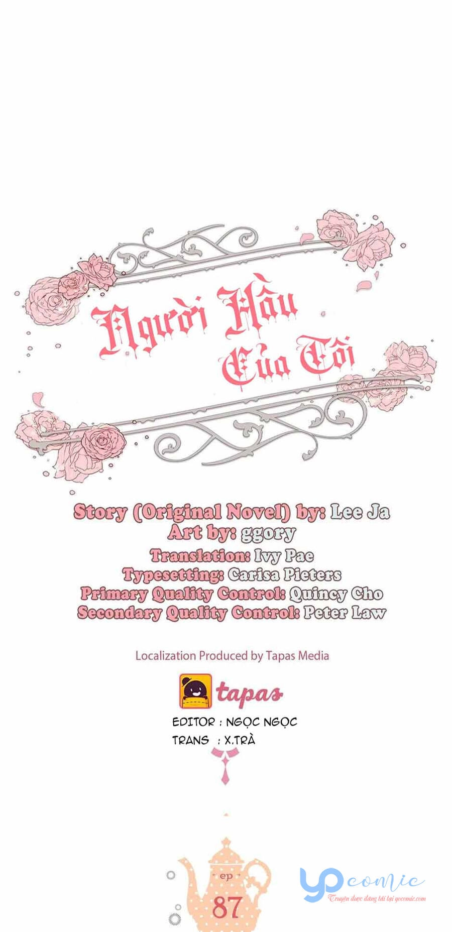 Người Hầu Của Tôi Chapter 87 - 1