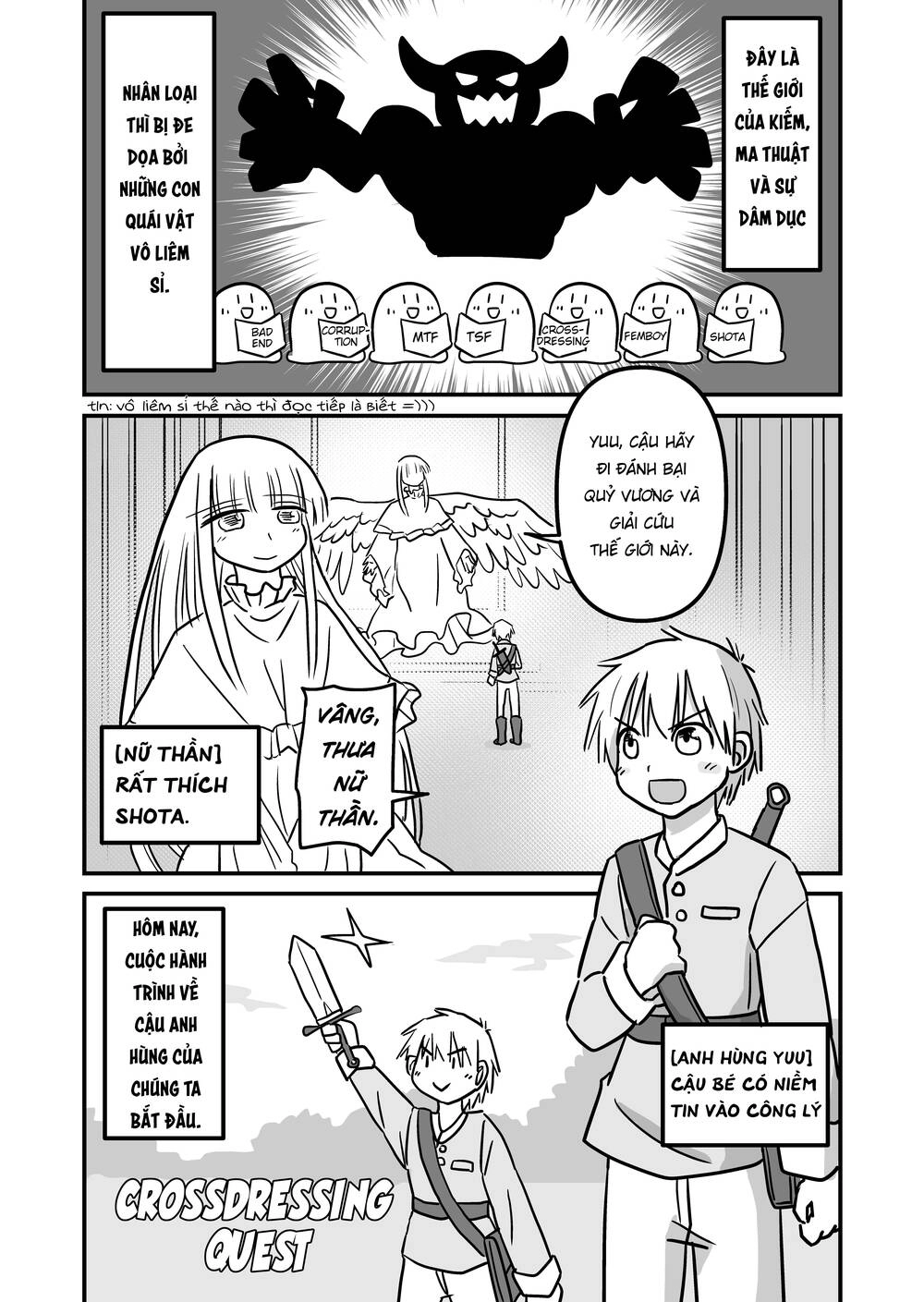 Crossdressing Quest Chapter 1 - 1