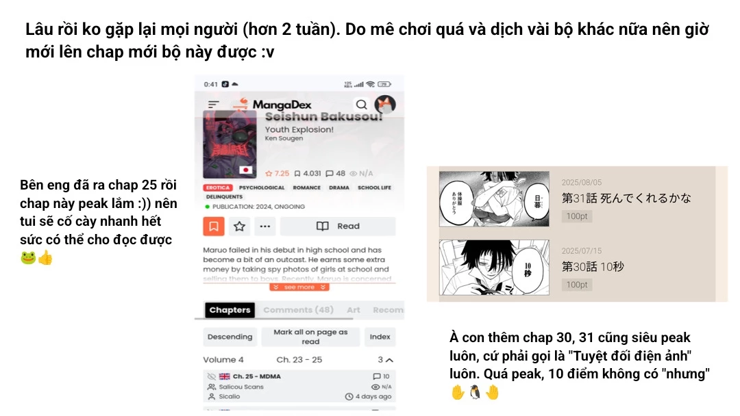 Seishun Bakusou! Chapter 18 - 20