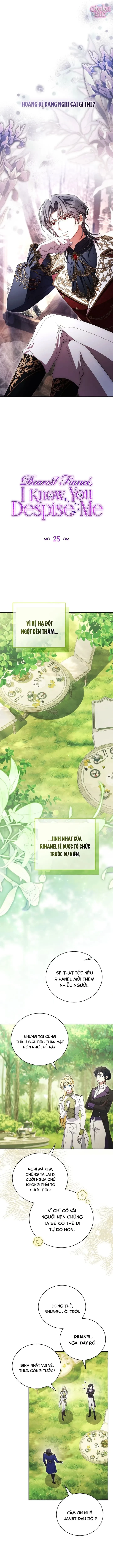 Hôn Phu À, Ta Biết Chàng Ghét Ta Chapter 25 - 3