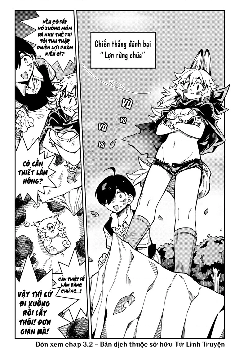 Sở Hữu Kĩ Năng Phiên Dịch Tại Dị Giới, Tôi Sống Cùng Các Nàng Quái Vật Mạnh Nhất Chapter 3.2 - 16