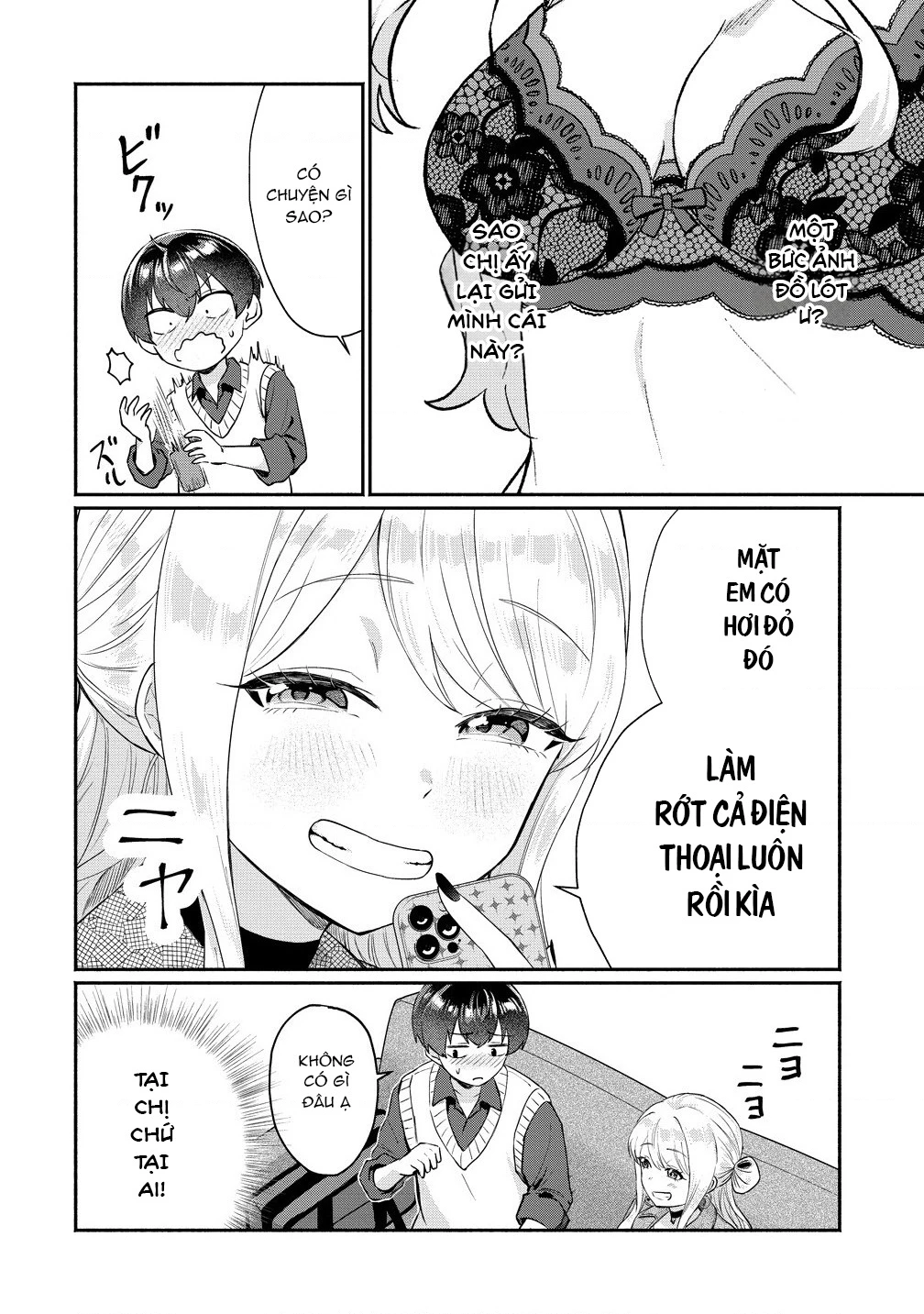 Douyara Ore Wa Imadoki Gal Na Toshiue Osananajimi Kara Gekiomo Kanjou Wo Mukerareteiru Rashii Chapter 8 - 4