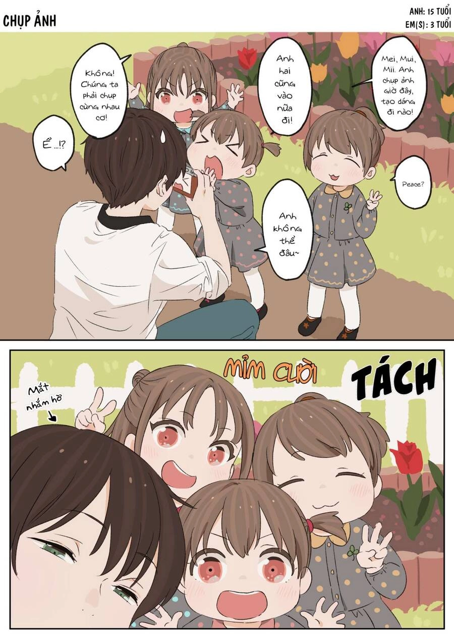 Anh Trai Cùng 3 Cô Em Gái Sinh Ba Chapter 5 - 1