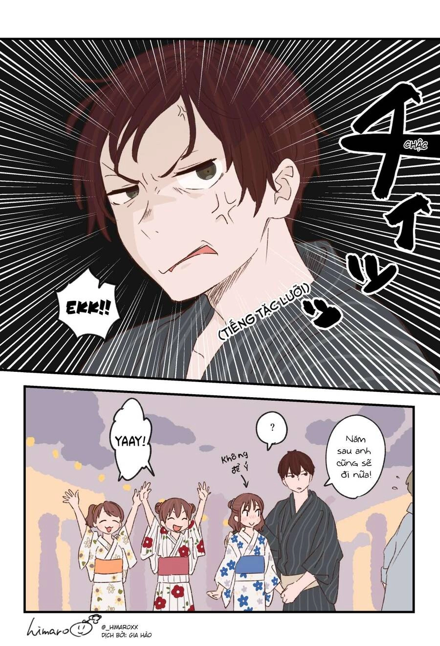 Anh Trai Cùng 3 Cô Em Gái Sinh Ba Chapter 8 - 4