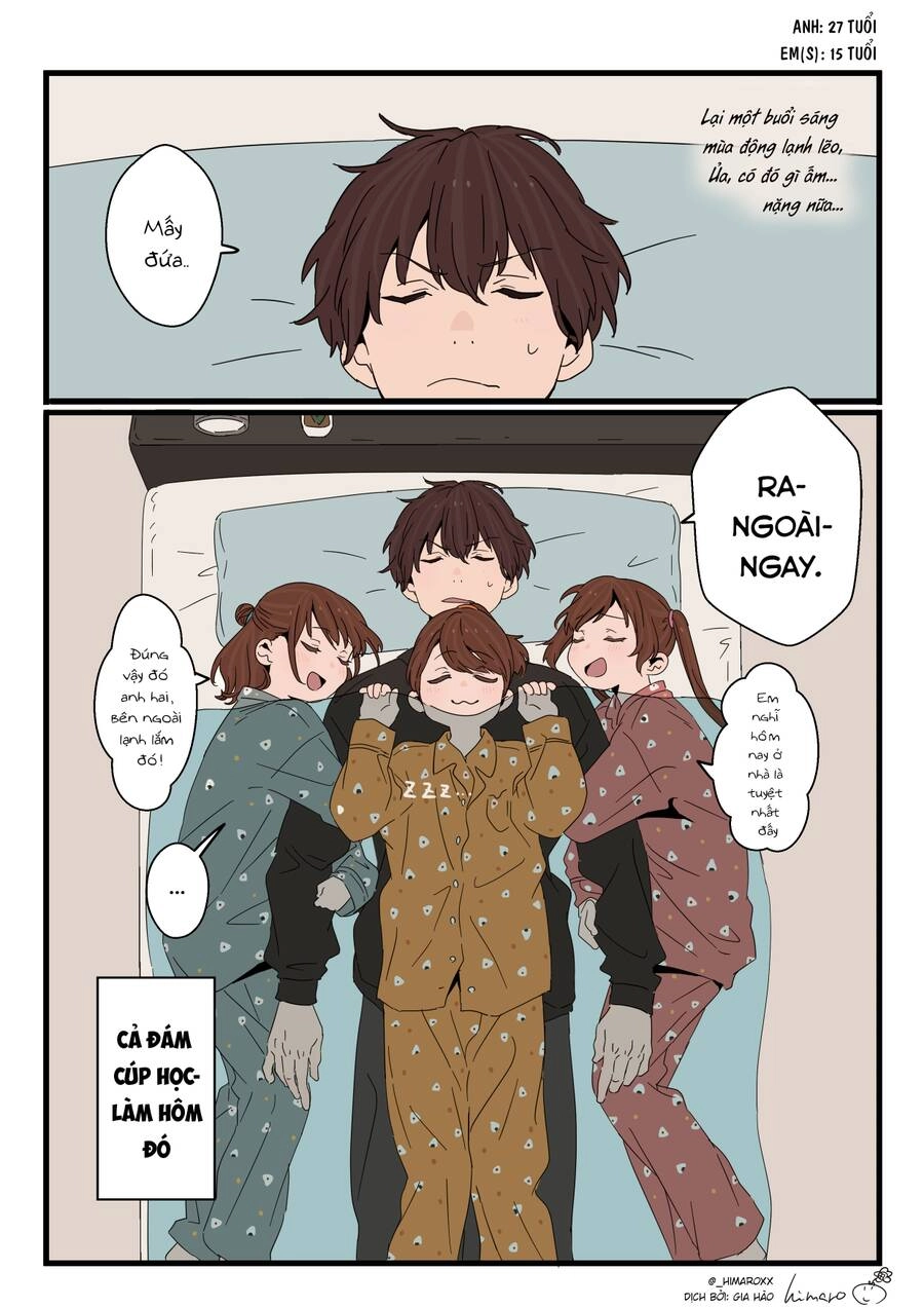 Anh Trai Cùng 3 Cô Em Gái Sinh Ba Chapter 11 - 2