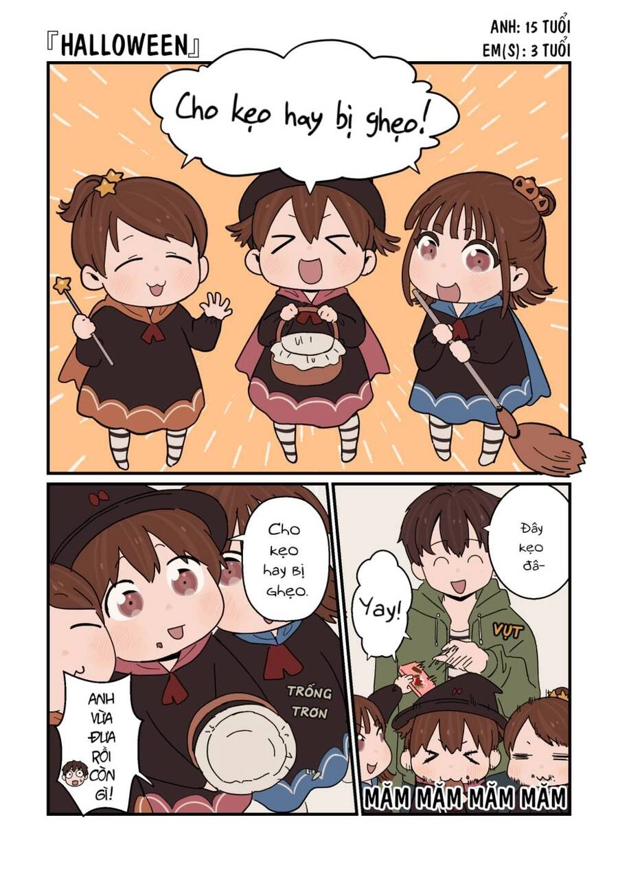 Anh Trai Cùng 3 Cô Em Gái Sinh Ba Chapter 16 - 1