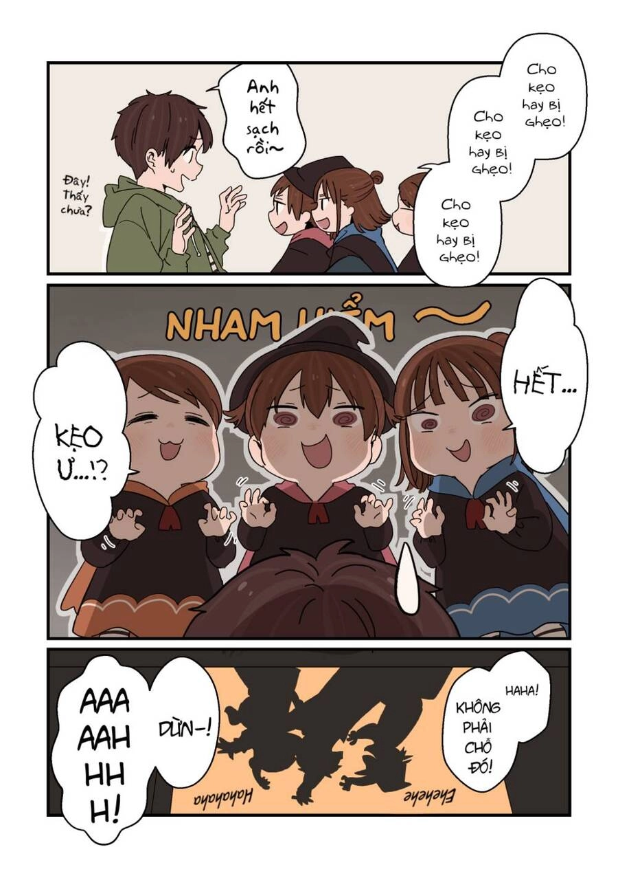 Anh Trai Cùng 3 Cô Em Gái Sinh Ba Chapter 16 - 2