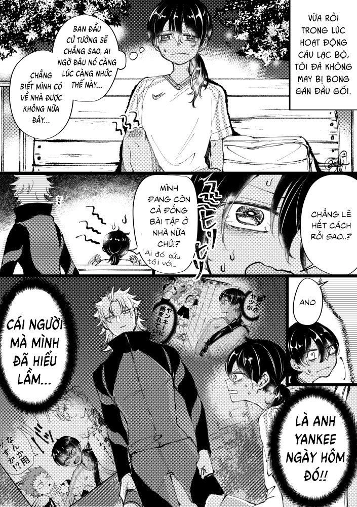 Toorigakari Ni One Point Advice Shiteiku Type No Yankee Chapter 12 - 3