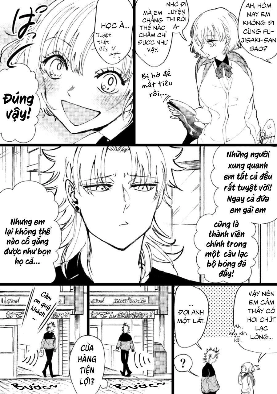 Toorigakari Ni One Point Advice Shiteiku Type No Yankee Chapter 15 - 4