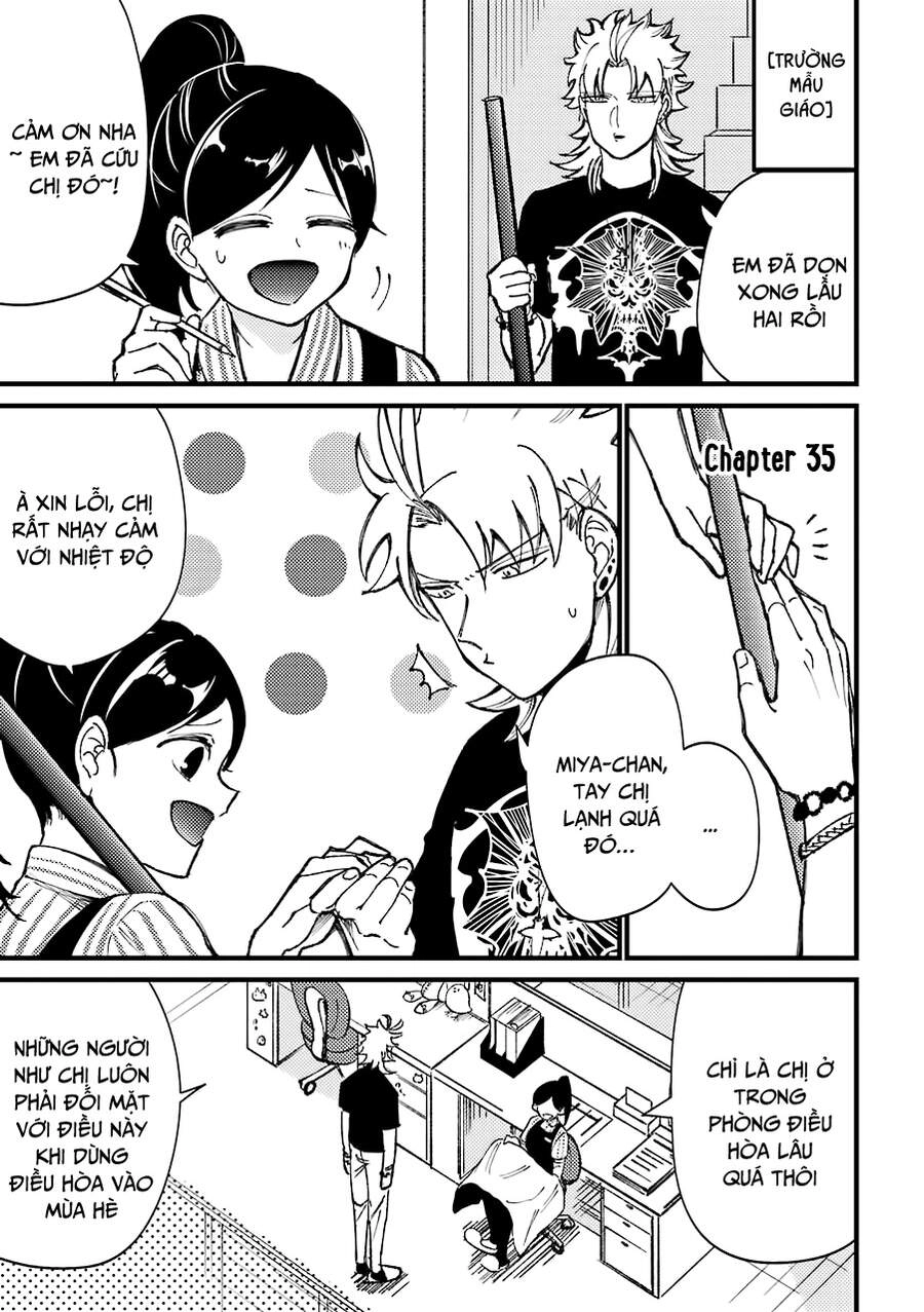 Toorigakari Ni One Point Advice Shiteiku Type No Yankee Chapter 35 - 3