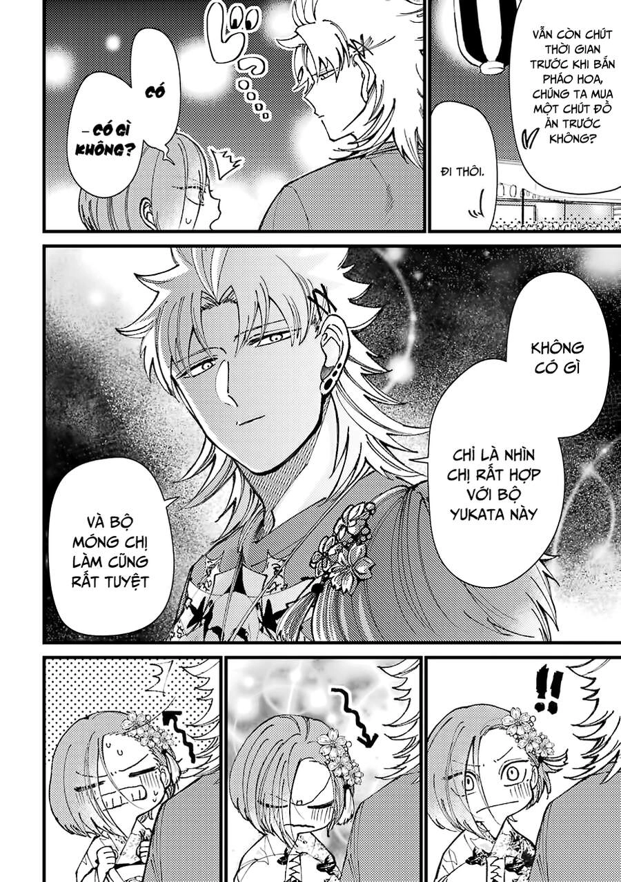 Toorigakari Ni One Point Advice Shiteiku Type No Yankee Chapter 37 - 4