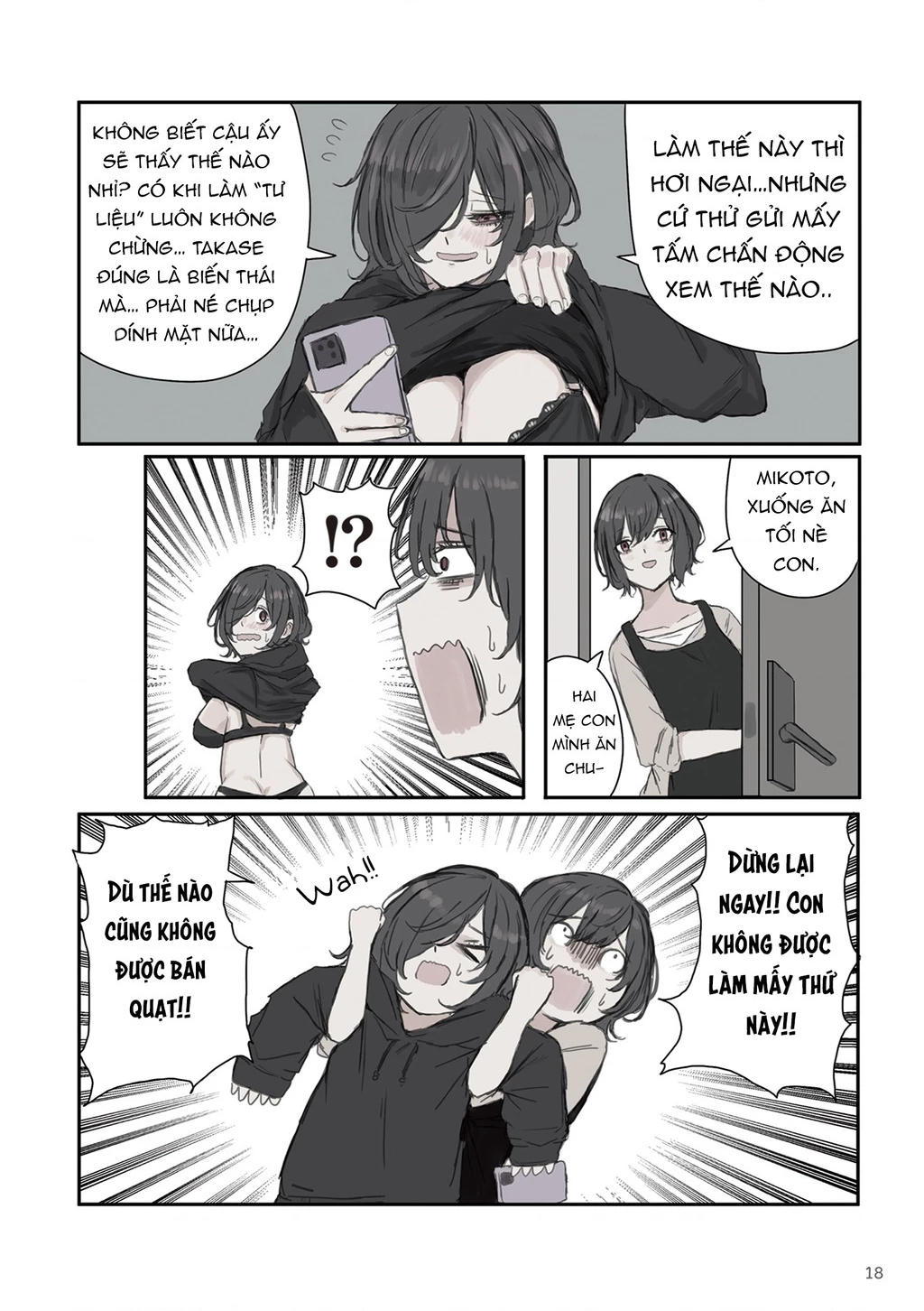 Mikoto-Chan Không Muốn Bị Ghét! Chapter 17 - 2