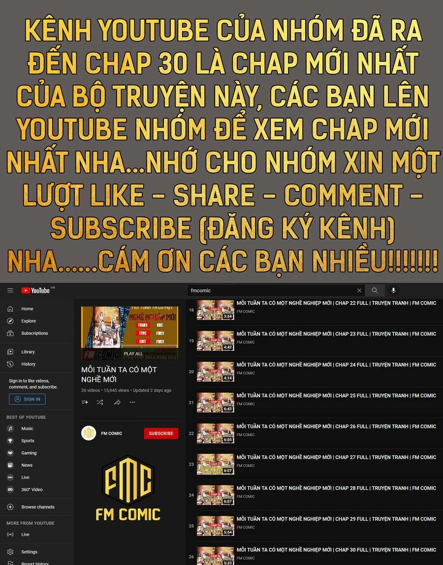 Mỗi Tuần Ta Có Một Nghề Nghiệp Mới Chapter 25 - 46