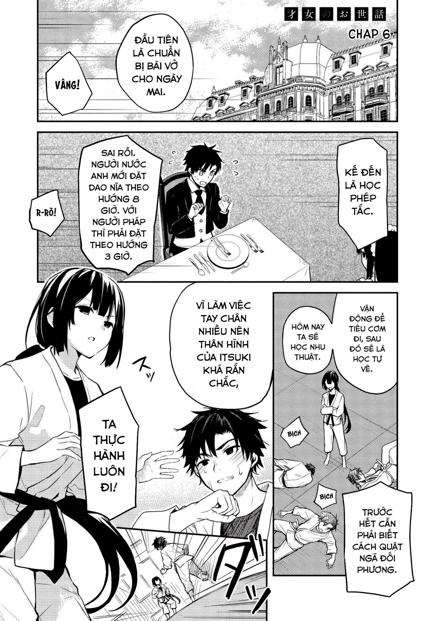 Saijo No Osewa Takane No Hana-Darakena Meimon-Kou De, Gakuin Ichi No Ojou-Sama (Seikatsu Nouryoku Kaimu) Wo Kagenagara Osewa Suru Koto Ni Narimashita Chapter 6.1 - 2