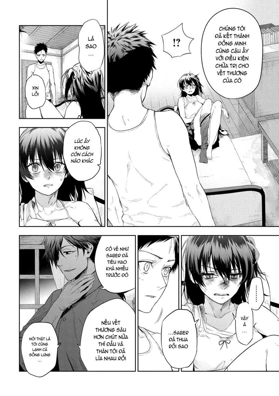 Fate/Type Redline - Truyền Kỳ Về Chén Thánh Đế Đô Chapter 12.2 - 2