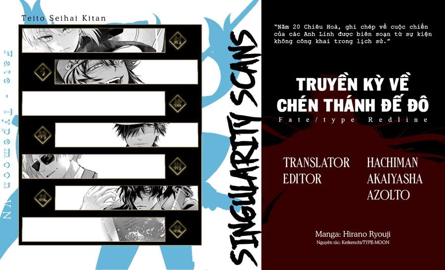 Fate/Type Redline - Truyền Kỳ Về Chén Thánh Đế Đô Chapter 13.1 - 18