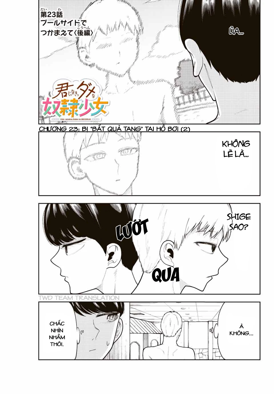 Kimi Janakya Dame Na Dorei Shoujo Chapter 23 - 1
