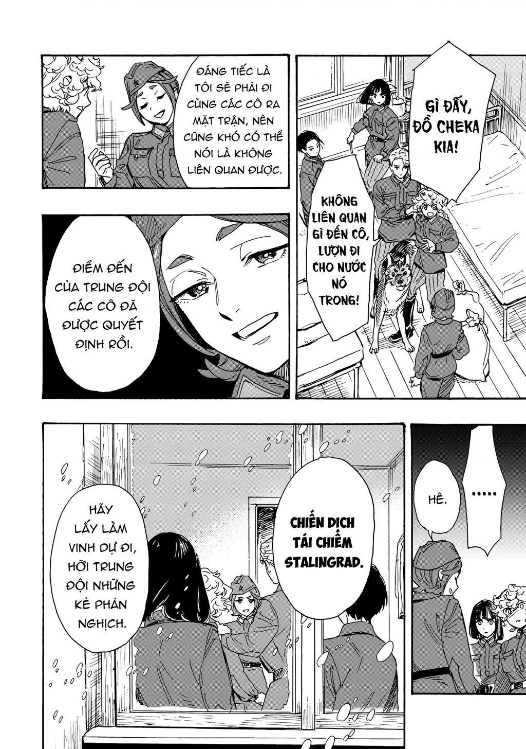 Hỡi Các Chị Em, Nhắm Thẳng Quân Thù Mà Bắn.  Chapter 8 - 21