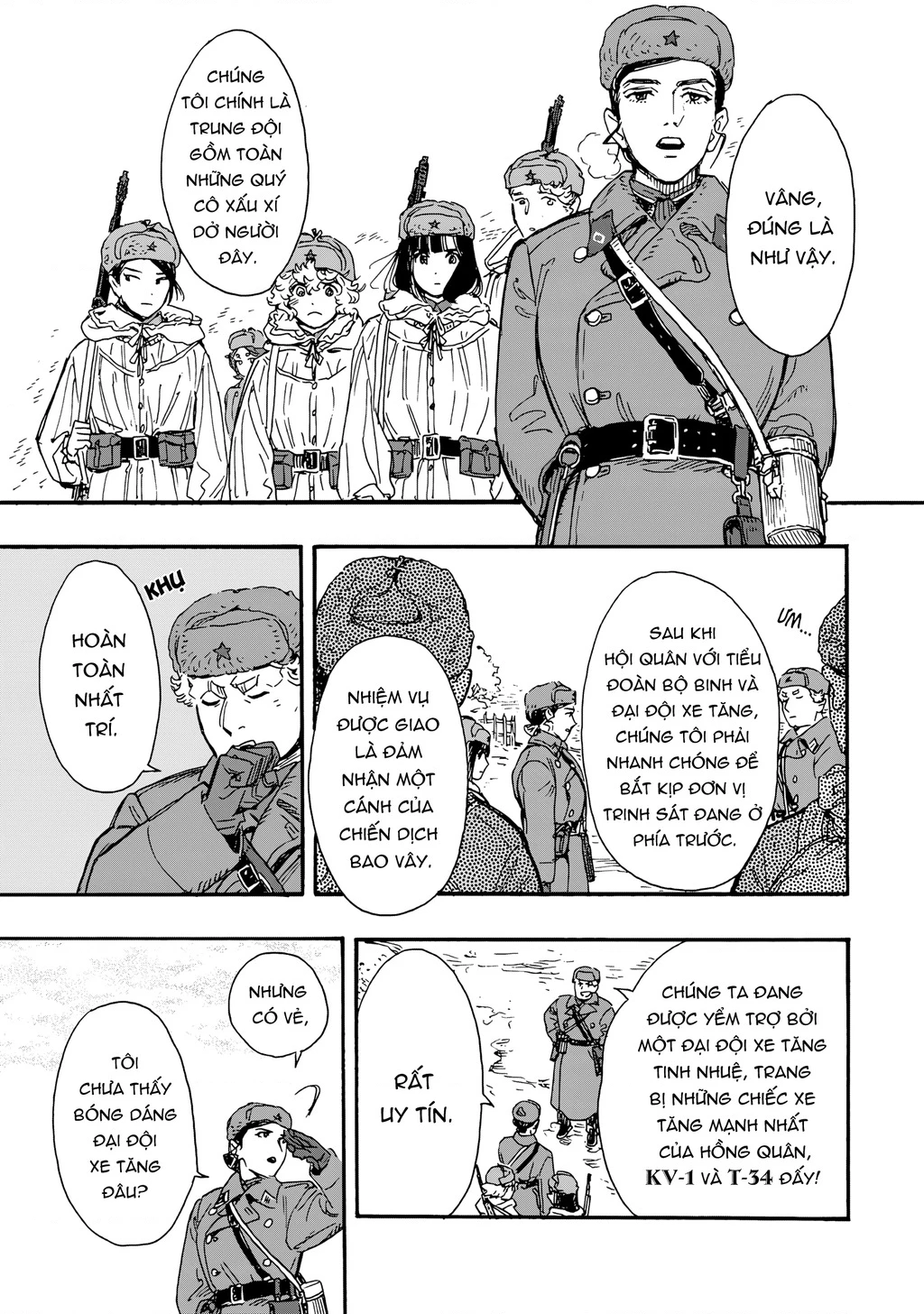 Hỡi Các Chị Em, Nhắm Thẳng Quân Thù Mà Bắn. Chapter 9 - 4