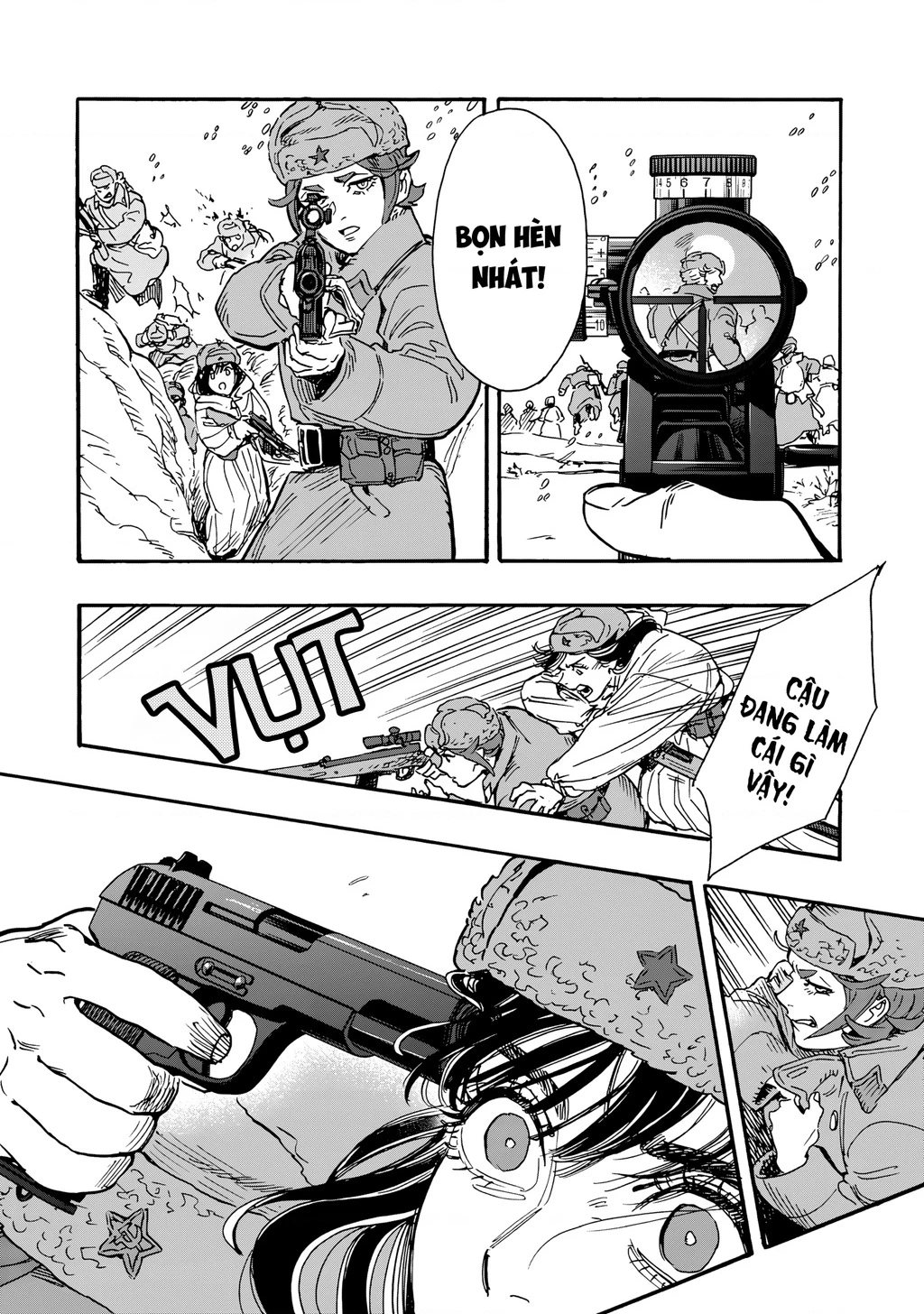 Hỡi Các Chị Em, Nhắm Thẳng Quân Thù Mà Bắn. Chapter 9 - 35