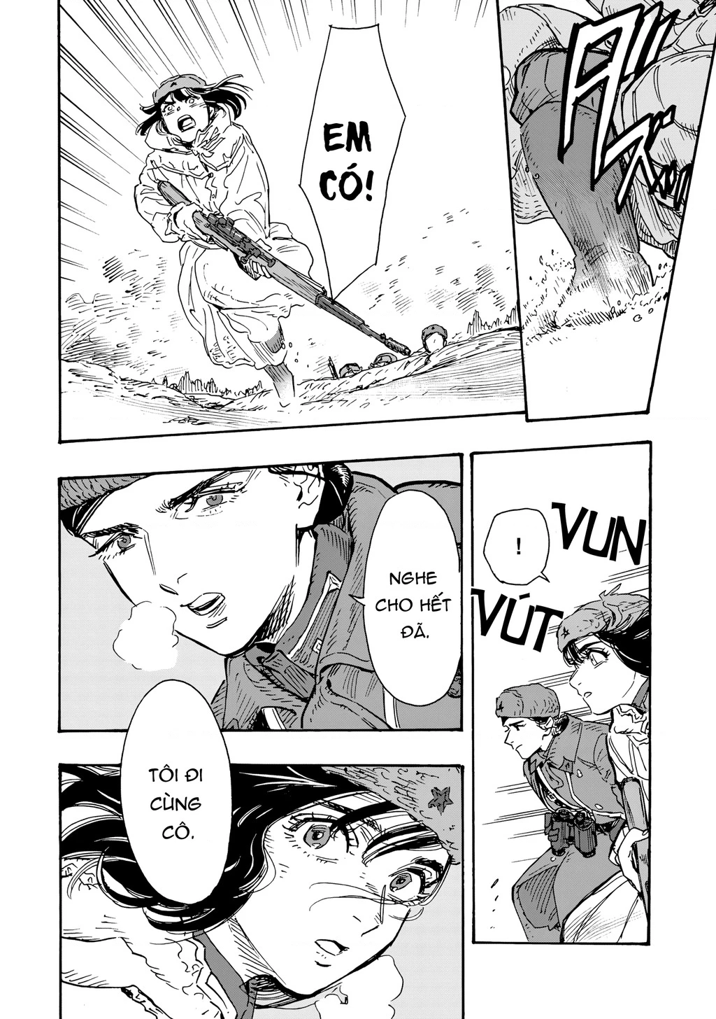 Hỡi Các Chị Em, Nhắm Thẳng Quân Thù Mà Bắn.  Chapter 10 - 17