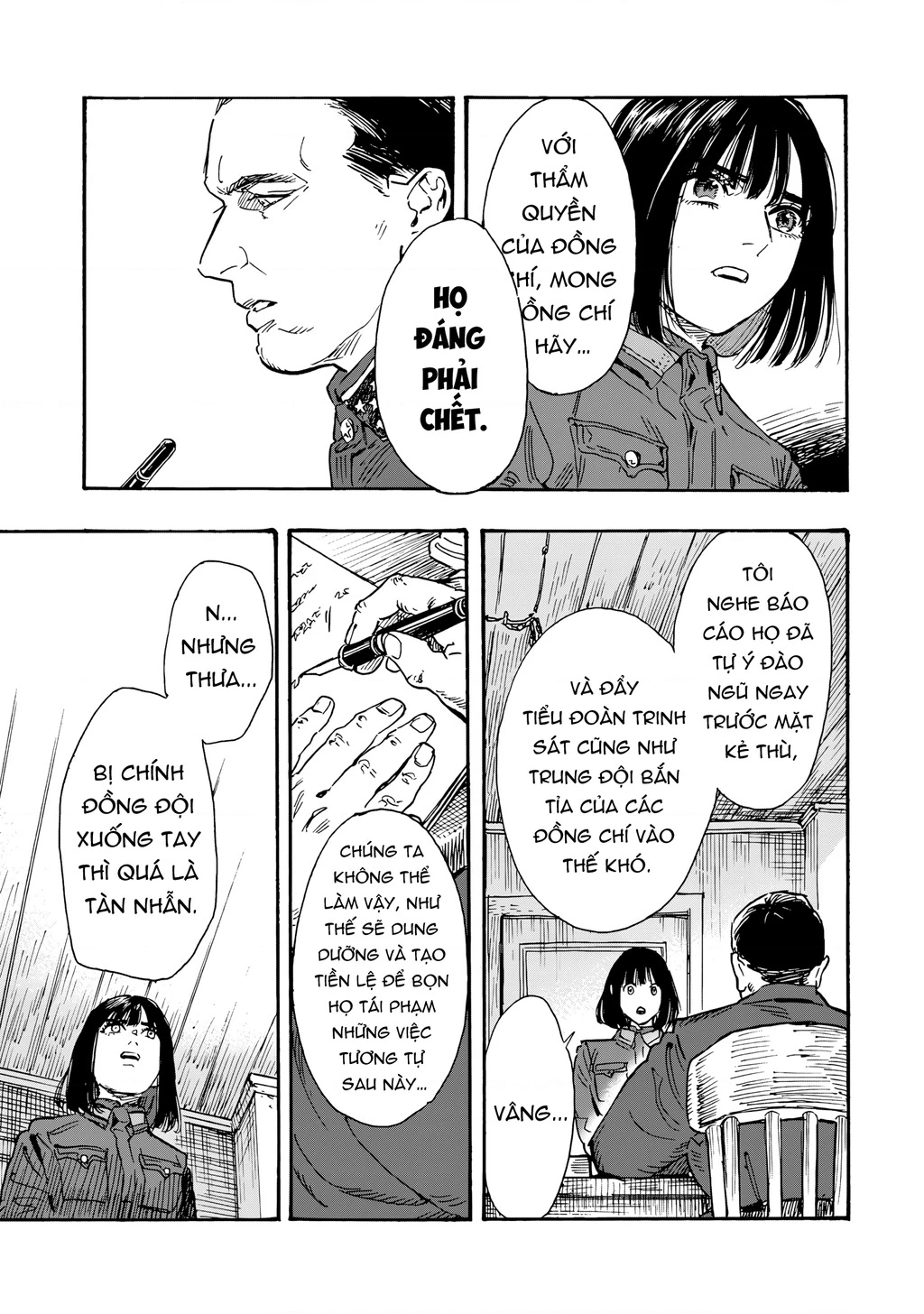 Hỡi Các Chị Em, Nhắm Thẳng Quân Thù Mà Bắn. Chapter 11 - 12