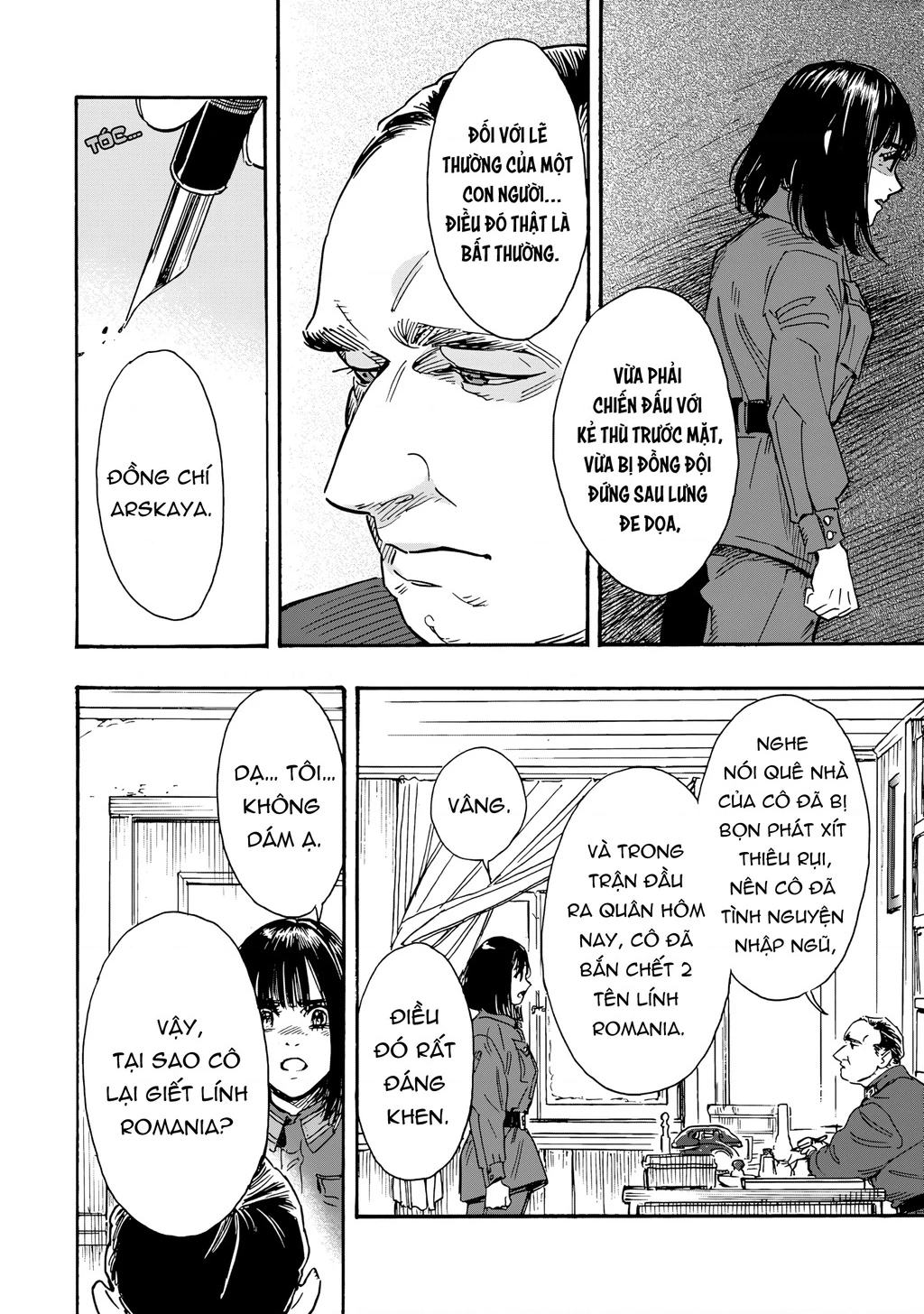 Hỡi Các Chị Em, Nhắm Thẳng Quân Thù Mà Bắn. Chapter 11 - 13