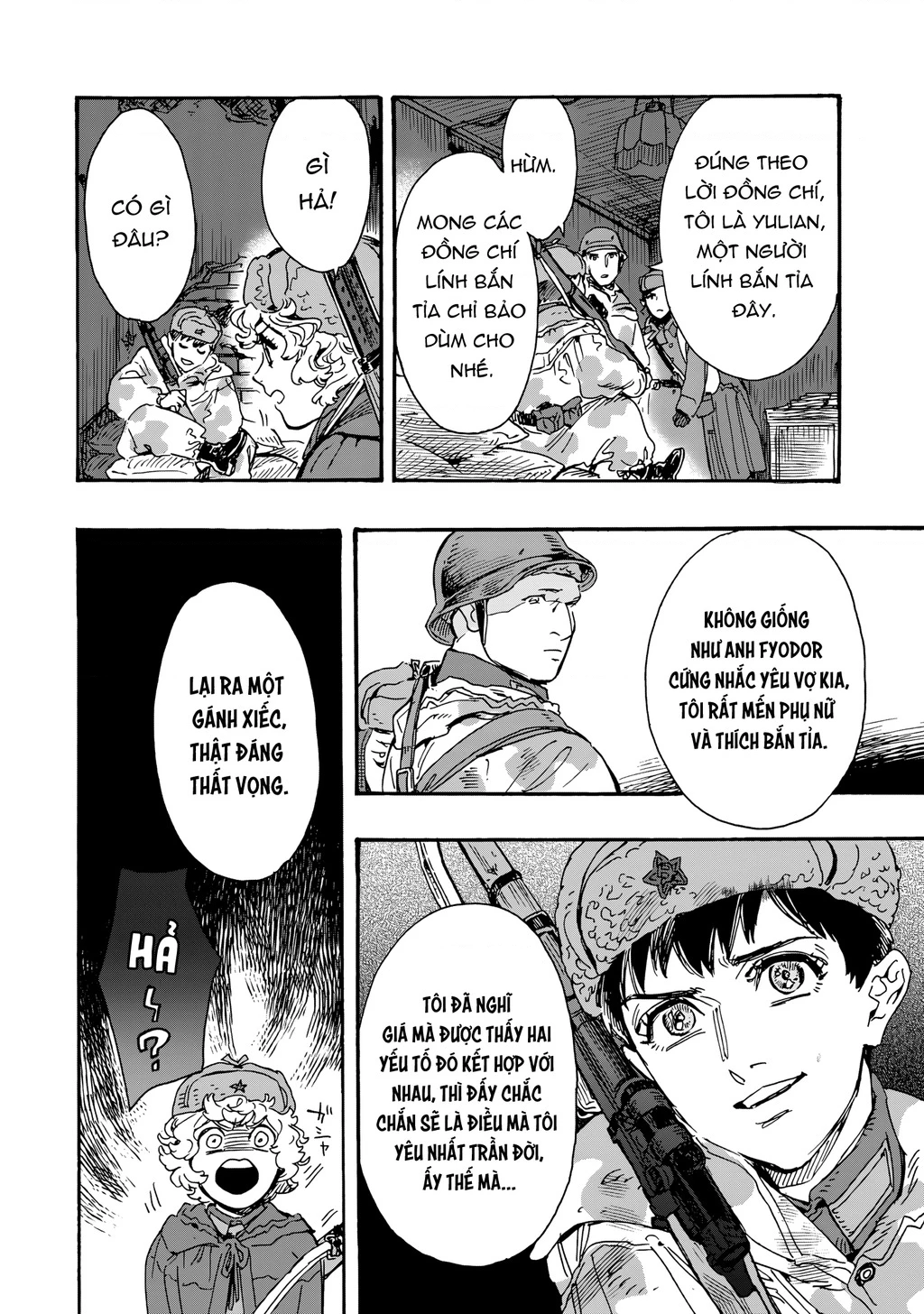 Hỡi Các Chị Em, Nhắm Thẳng Quân Thù Mà Bắn. Chapter 12 - 23