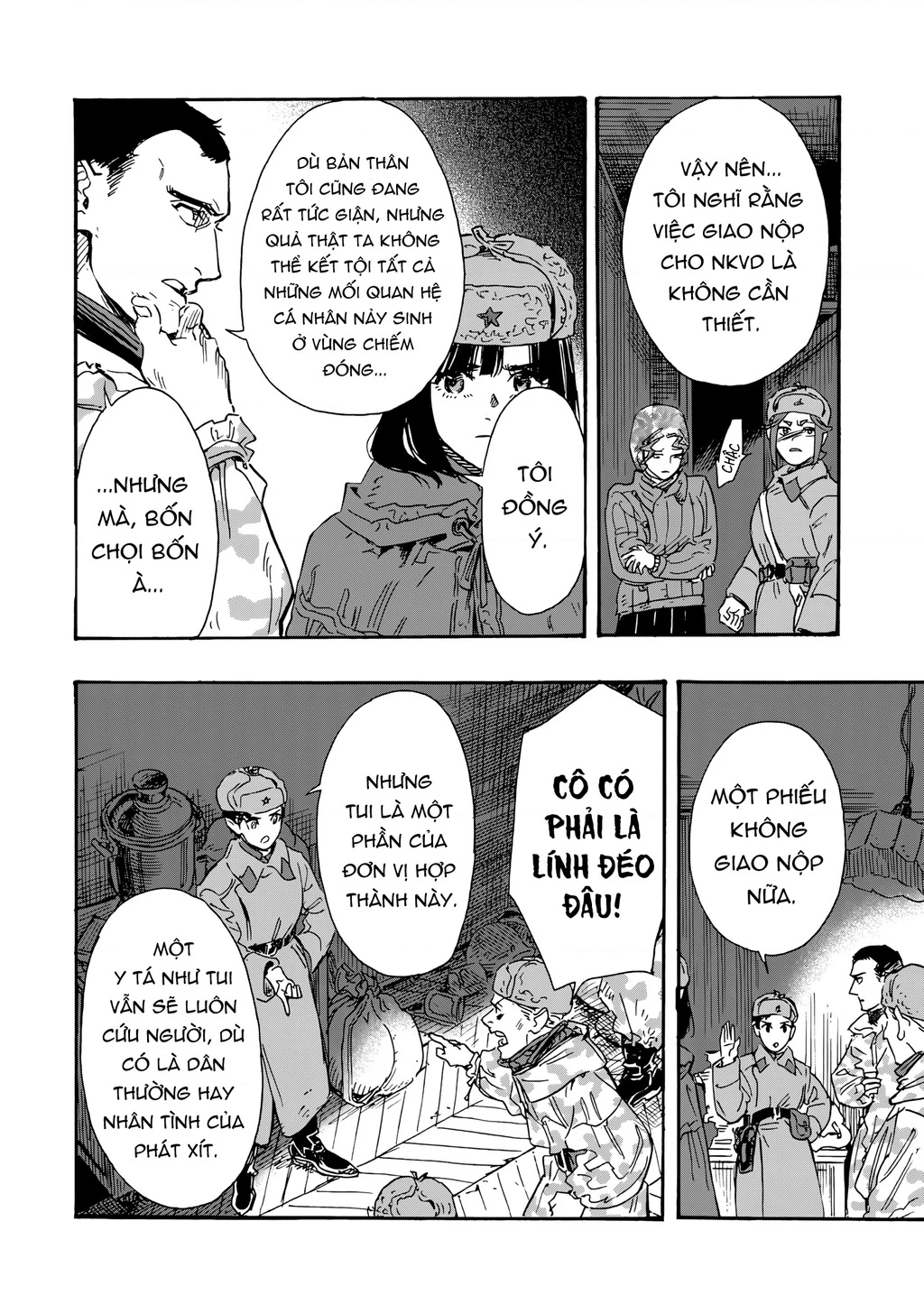 Hỡi Các Chị Em, Nhắm Thẳng Quân Thù Mà Bắn. Chapter 13 - 15