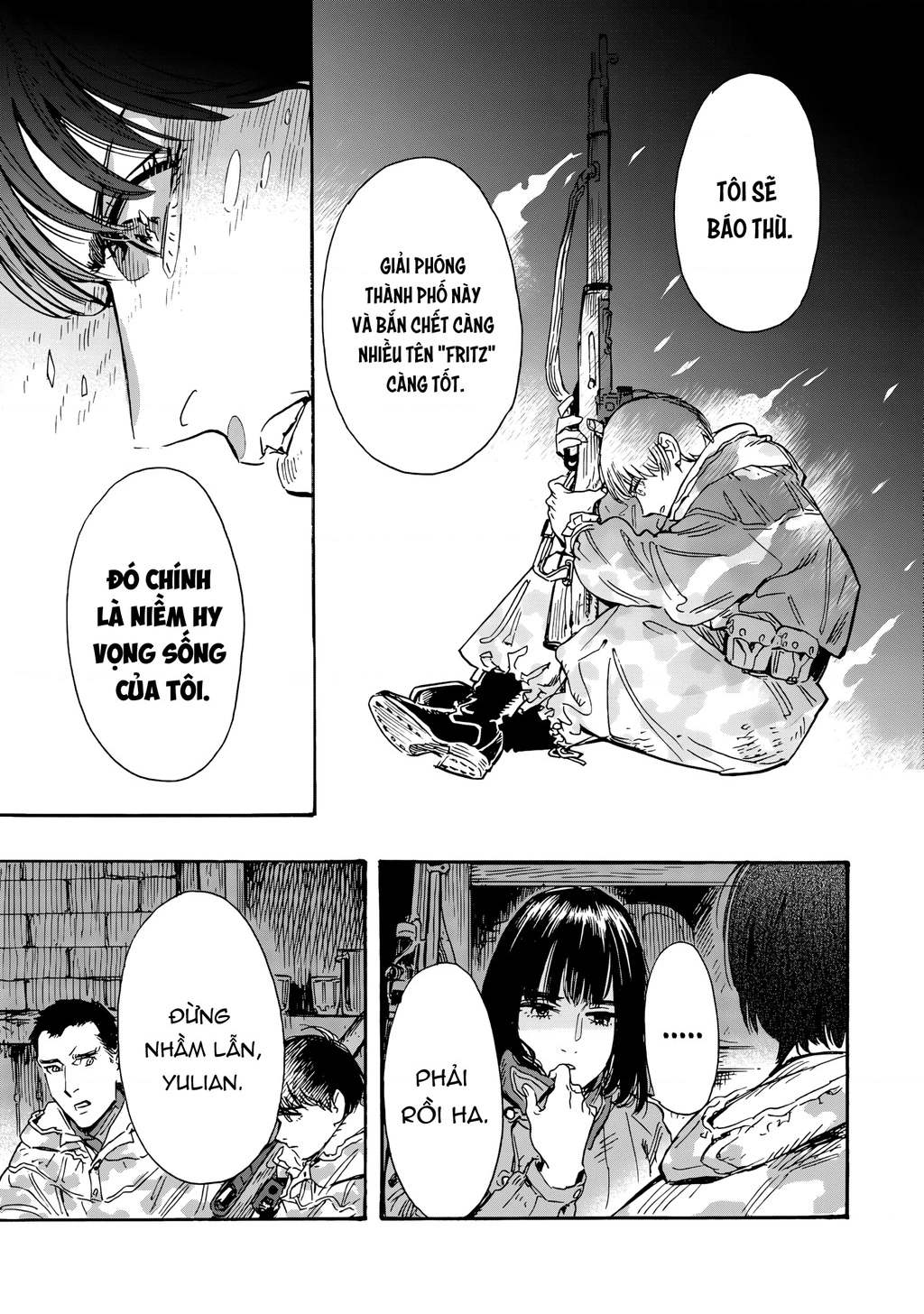 Hỡi Các Chị Em, Nhắm Thẳng Quân Thù Mà Bắn. Chapter 13 - 30