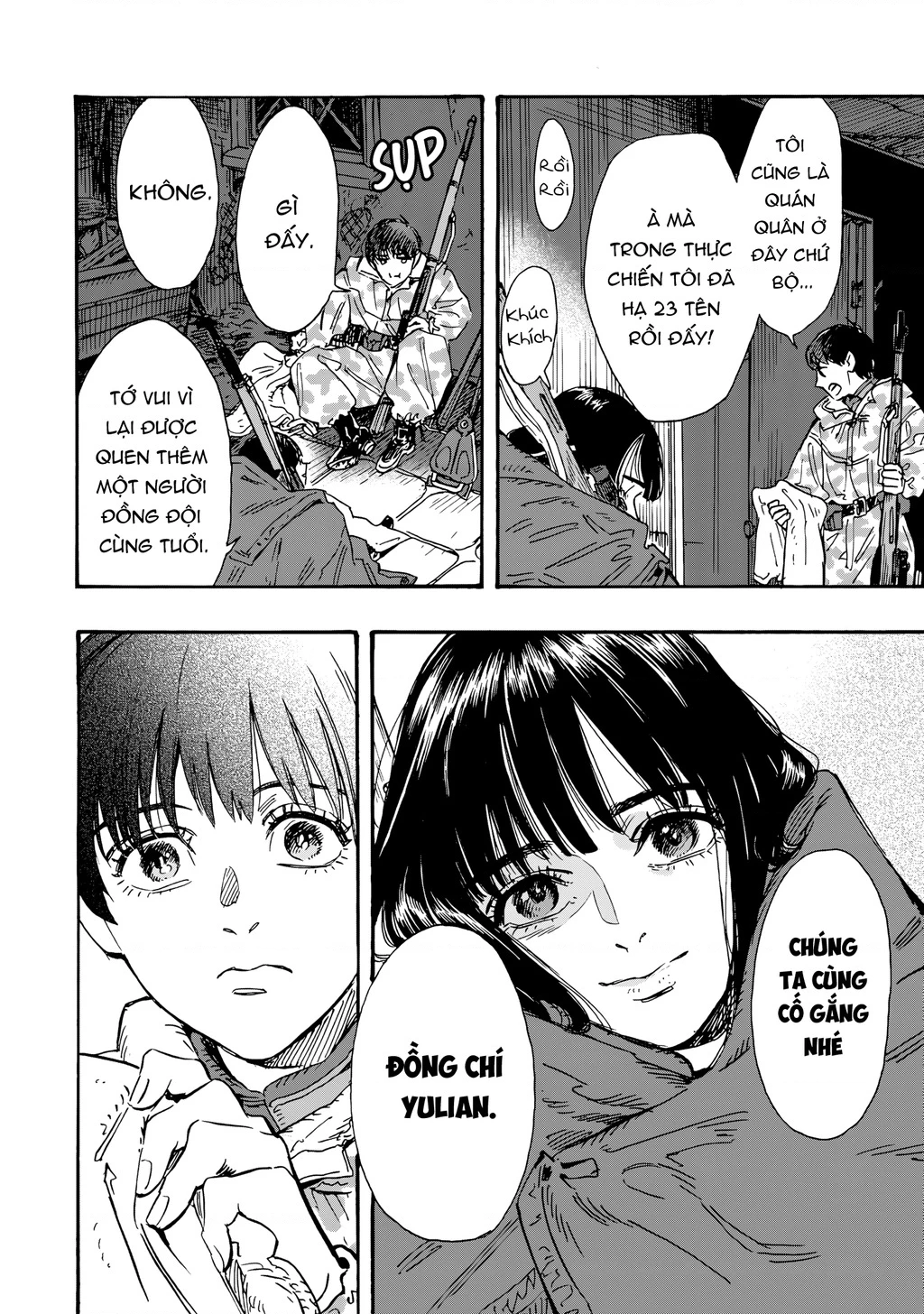 Hỡi Các Chị Em, Nhắm Thẳng Quân Thù Mà Bắn. Chapter 13 - 33