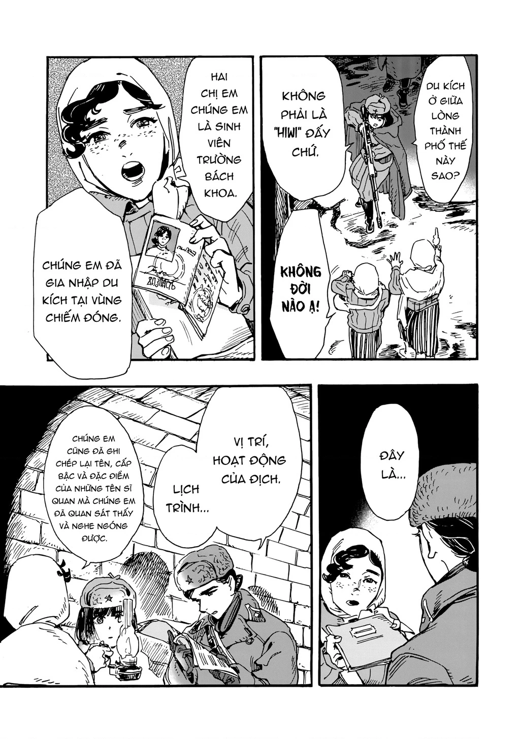 Hỡi Các Chị Em, Nhắm Thẳng Quân Thù Mà Bắn. Chapter 14 - 24