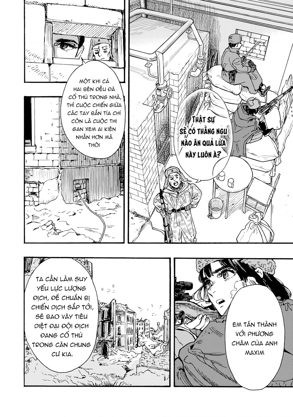 Hỡi Các Chị Em, Nhắm Thẳng Quân Thù Mà Bắn.  Chapter 15 - 7