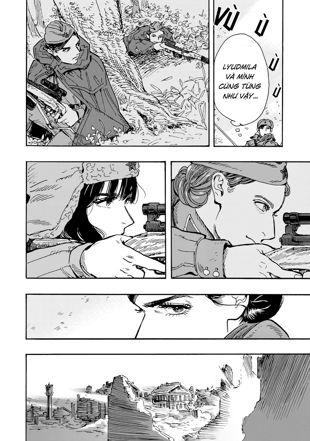 Hỡi Các Chị Em, Nhắm Thẳng Quân Thù Mà Bắn.  Chapter 16 - 17