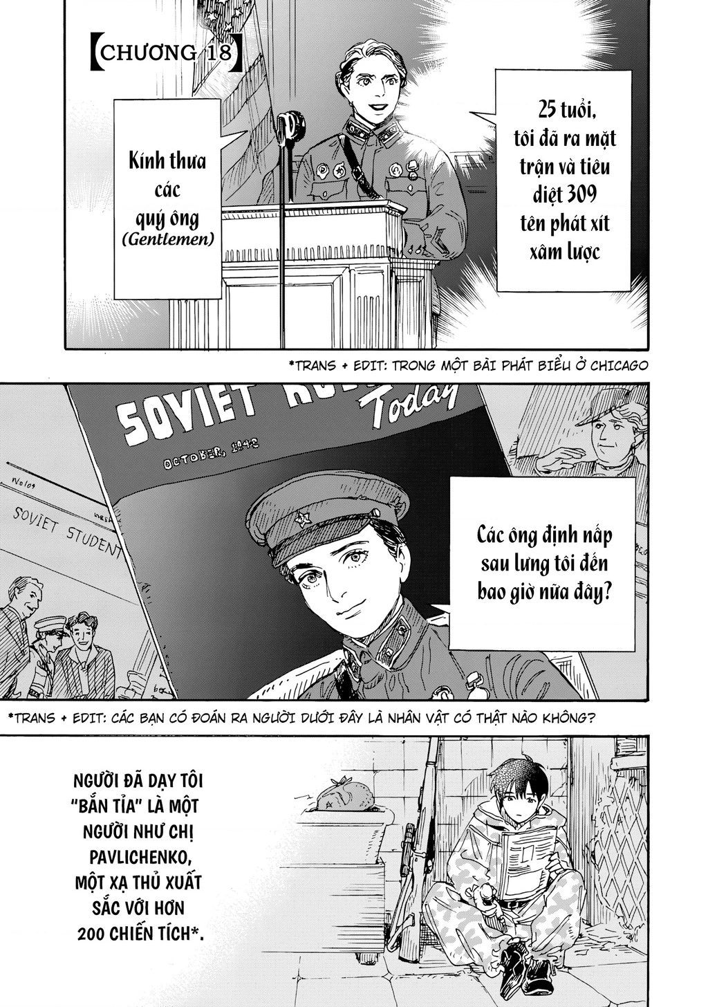 Hỡi Các Chị Em, Nhắm Thẳng Quân Thù Mà Bắn.  Chapter 18 - 2