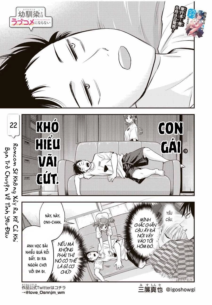 Làm Gì Có Chuyện Tình Hài Hước Giữa Bạn Thuở Nhỏ Được! Chapter 22 - 3