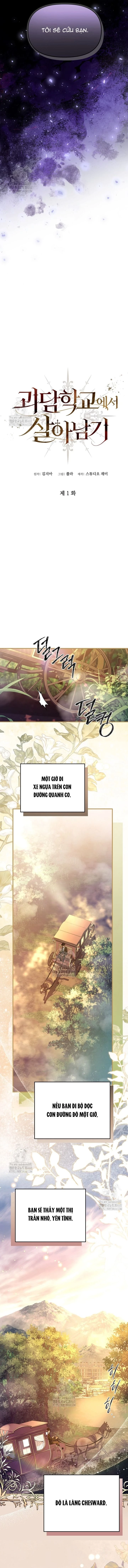 Sống Sót Trong Trường Học Ma Quái Chapter 1 - 5