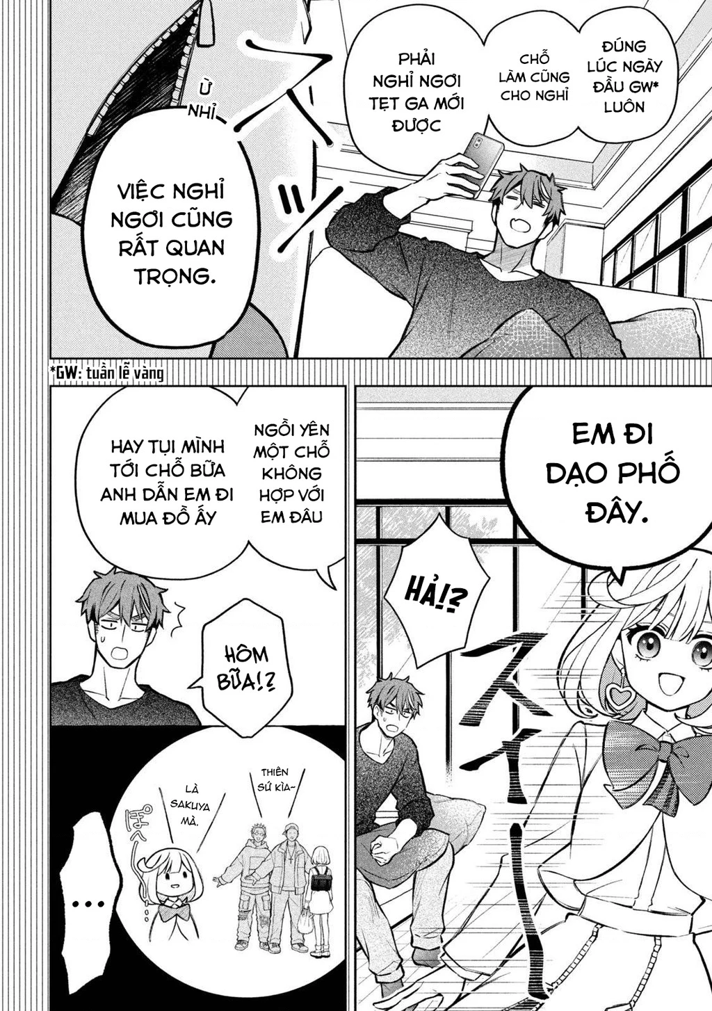 Nàng Thiên Sứ Và Kẻ Lạc Loài Chapter 6 - 7